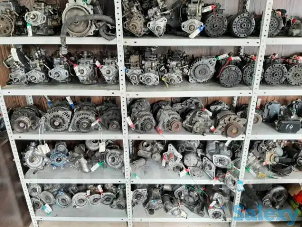 Генератор и Cтартер на технику Экскаватор, Погрузчик  Бульдозер. NEW HOLLAND SANY, фотография 1