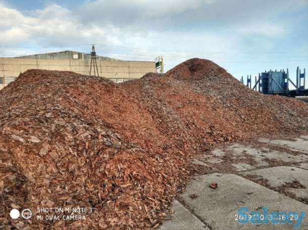 Кора лиственницы, мульча, фотография 2