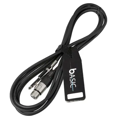 Кабель jack-xlr(f) 3 m bespeco basic bsmc300, фотография 1