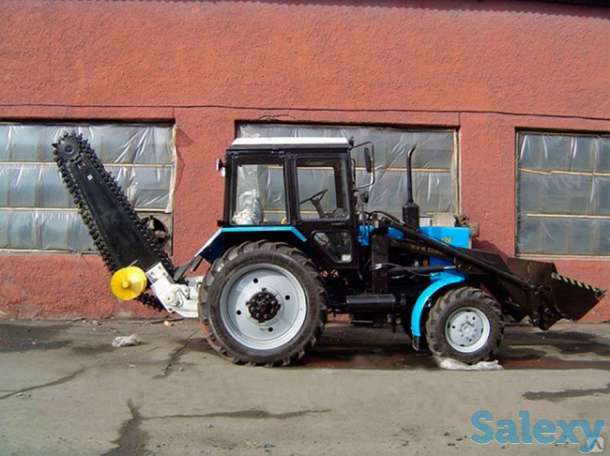 Экскаватор цепной с фронтальным погрузчиком, фотография 2