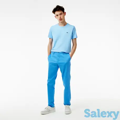 Мужские брюки lacoste slim fit, фотография 1