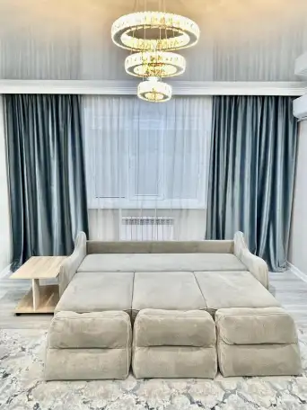 2-евро комнатная квартира, Таумыш Жумагалиева 15 блок А, фотография 3