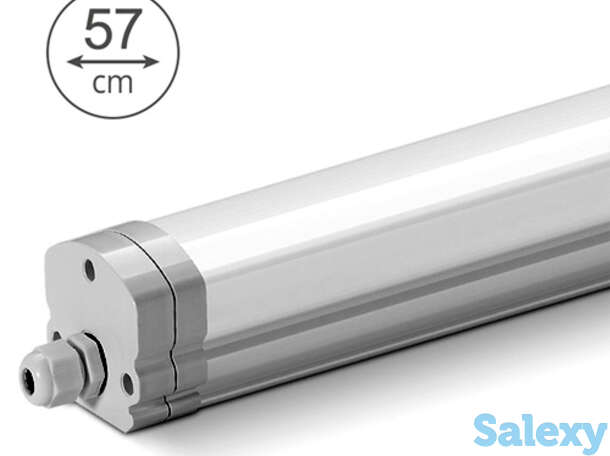 Светодиодный светильник wolta  lwps18w01 18 вт 1500 лм 4000к матовый ip65, фотография 1