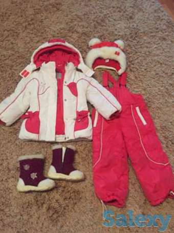 Зимний комбинезон для девочки, фотография 1