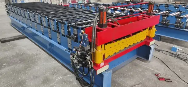 Двухярсная сдвоенная линия для  производства профнастила HC35-C44, фотография 3