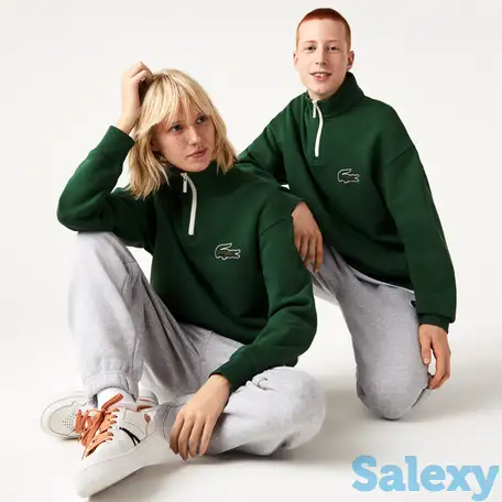 Толстовка lacoste unisex oversize fit, фотография 1