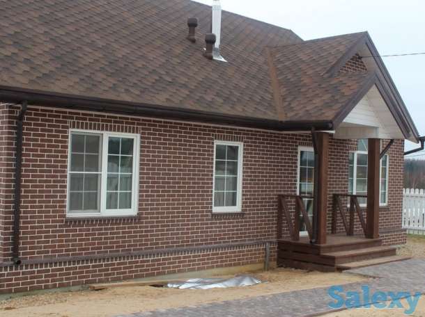 Облицовка фасадрв зданий кирпичом или сайдингом, фотография 3