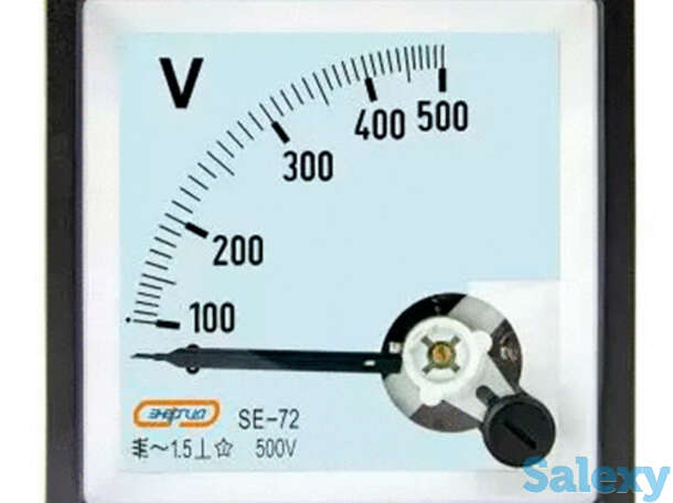 Вольтметр SE-72 (SF-72) 0-500V Энергия, 10 шт, фотография 1