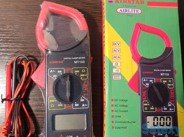 Токоизмерительные клещи MT-133 DIGITAL CLAMP METER Оригинал, фотография 3