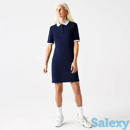 Женское платье  lacoste из эластичного хлопка, фотография 1