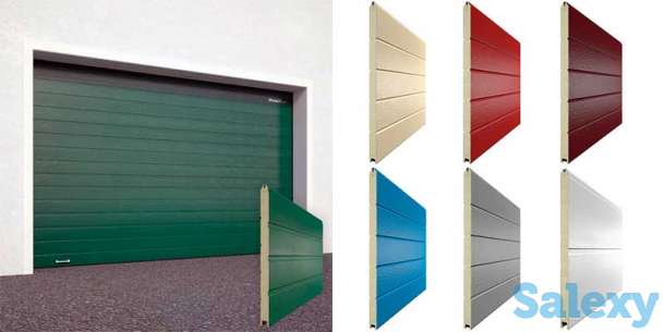 Промышленные ворота с ручным цепным приводом, фотография 2