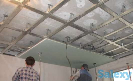 Гипсокартонные работы, фотография 1