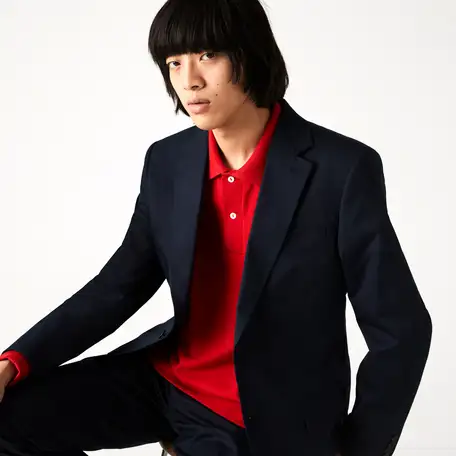 Мужской пиджак lacoste из эластичного хлопка, фотография 1