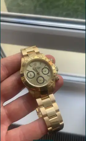 Оригинал Чесы Rolex 18к Золото, фотография 1