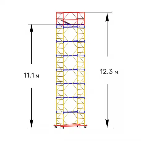 Строительные леса Вышка Тура оптом и в розницу по всему Казахстану!, фотография 1