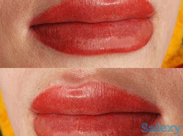 Перманентный татуаж бровей губ., фотография 7