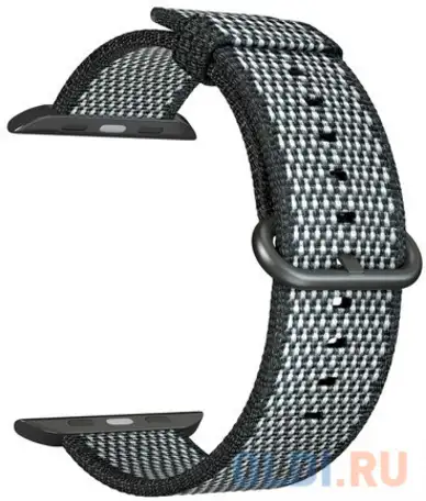Ремешок lyambda polis для apple watch чёрный dsn-02-03a-40-bk, фотография 1
