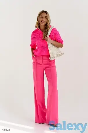 Трикотажная футболка в сеточку, фотография 1