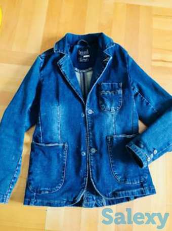Пиджак джинсовый “Name it” на мальчика 8 лет 128 см, фотография 1