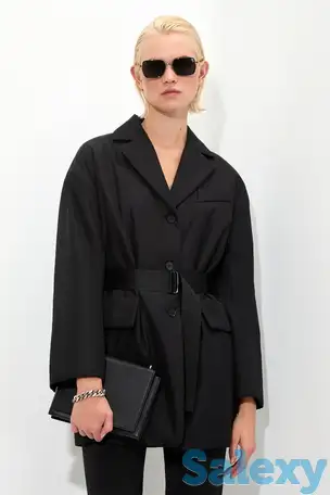 Куртка - жакет в черном цвете vassa&co, фотография 1