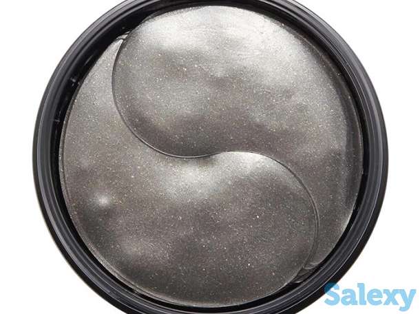 Патчи для век mizon black pearl eye gel patch, фотография 3