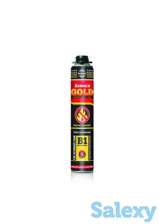 ОГНЕСТОЙКАЯ ПОЛИУРЕТАНОВАЯ ПЕНА (B1) ASMACO GOLD, фотография 1