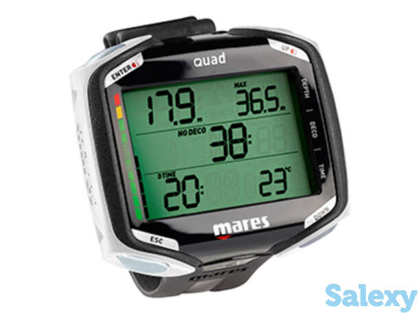 Компьютер для дайвинга mares quad air воздушноинтегрированный -, фотография 1