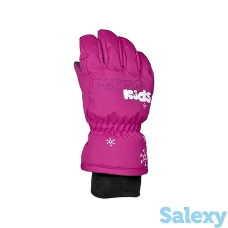 Перчатки reusch 17-18 kids pink glo, фотография 12