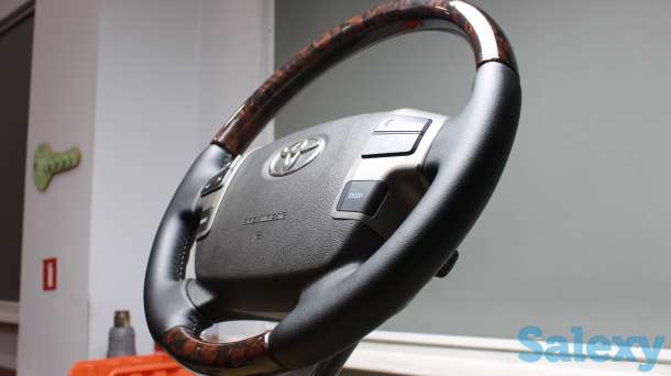 Перетяжка и реставрация руля автомобиля, фотография 12