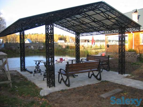 Изделия из металла ворота, печи, заборы, лестницы, беседки, теплицы,навесы и др, фотография 9