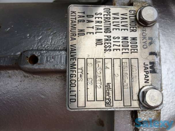 Клапаны с пневматическим приводом Япония, фотография 2