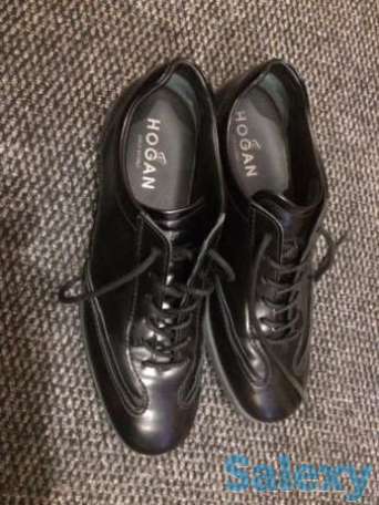 Ботинки на шнурке кожанные, фотография 1