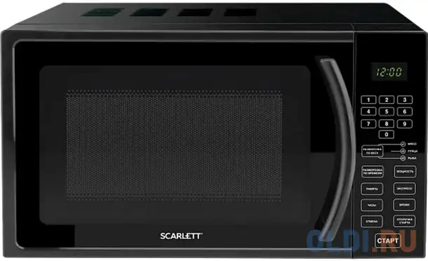 Микроволновая печь scarlett sc-mw9020s08d 700 вт чёрный, фотография 1