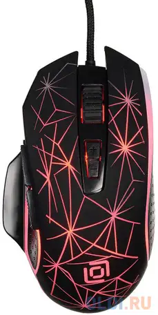 Мышь проводная oklick 935g чёрный usb, фотография 1