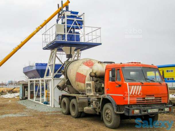 Мобильный бетонный завод Миксер-45, фотография 1