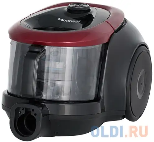 Пылесос samsung vc18m21a0s1/ev сухая уборка красный/черный, фотография 1