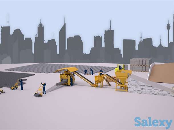 Вибропресс для производства шлакоблоков по низкой цене, фотография 6