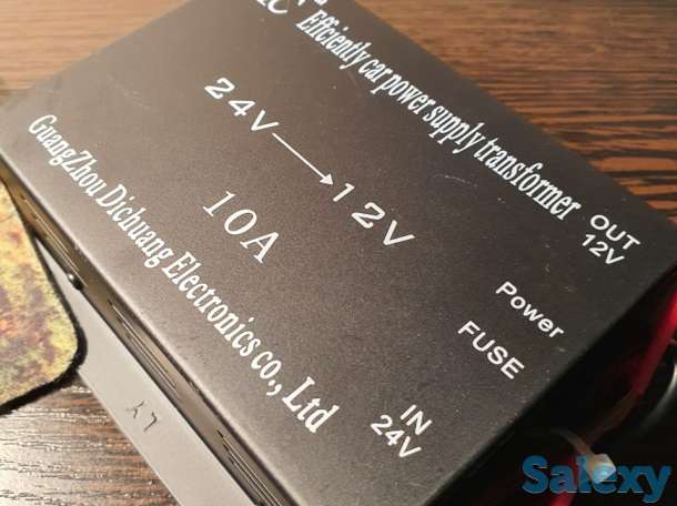 Преобразователь напряжения 10А инвертор 24->12V преобразователь авто, фотография 4