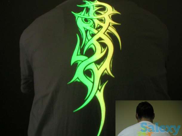 Светящаяся в темноте краска для печати на футболках Нокстон, фотография 3