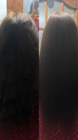 Кератиновое выпрямление волос, фотография 2