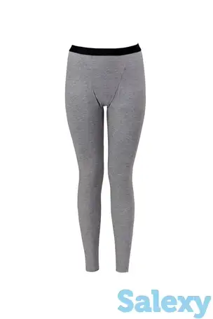 Термобрюки goldwin wmn long pants charcoal, фотография 10