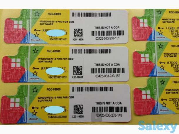 Windows 10 Professional ( стикер ), фотография 1