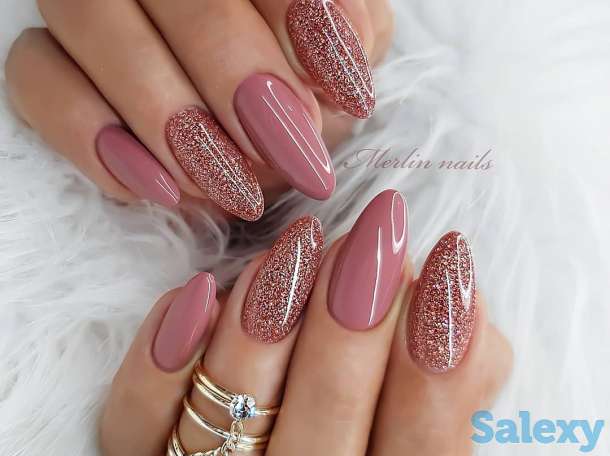 Маникюр с гель покрытием, фотография 1