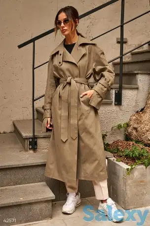 Плащ из натурального коттона, фотография 1