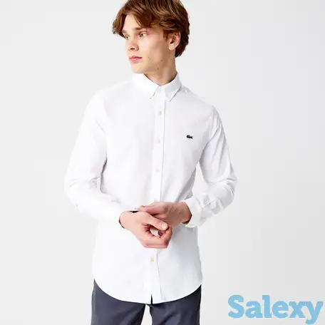 Рубашка lacoste slim fit, фотография 1