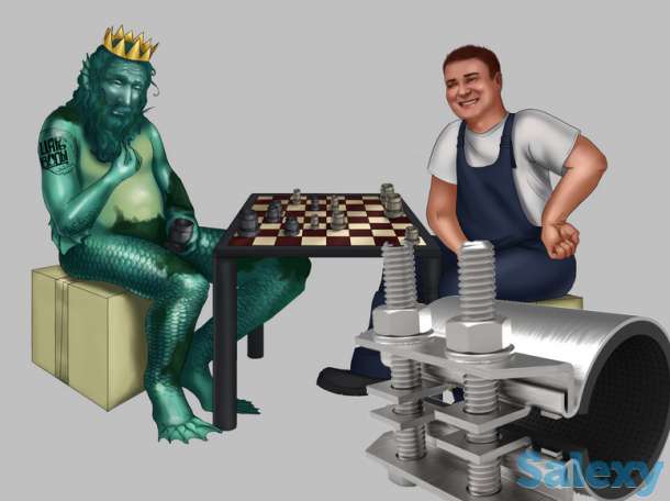 Хомуты ремонтные. Муфты зажимные. Сансфера, фотография 5