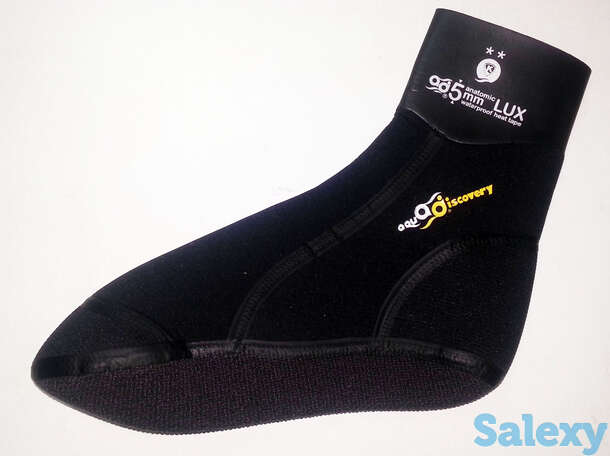 Носки неопреновые aquadiscovery anatоmic lux kevlar++ 7mm, фотография 1