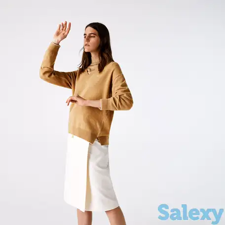 Женский шерстяной свитер lacoste, фотография 1