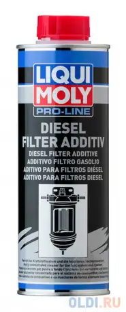Присадка для дизельных топливных фильтров liquimoly pro-line diesel filter additive 20790, фотография 1