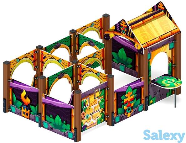 Лабиринт морской (волшебный город майя) мф 20.17.01-02, фотография 1